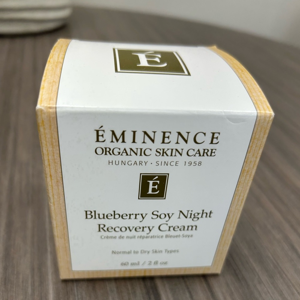 Eminence Blueberry Soy Night Recovery Cream - new in box
